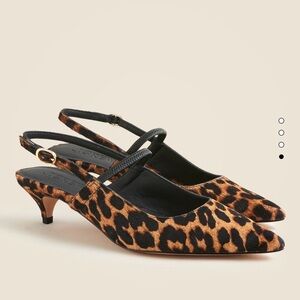 J. Crew Robin Slingback Kitten Heels